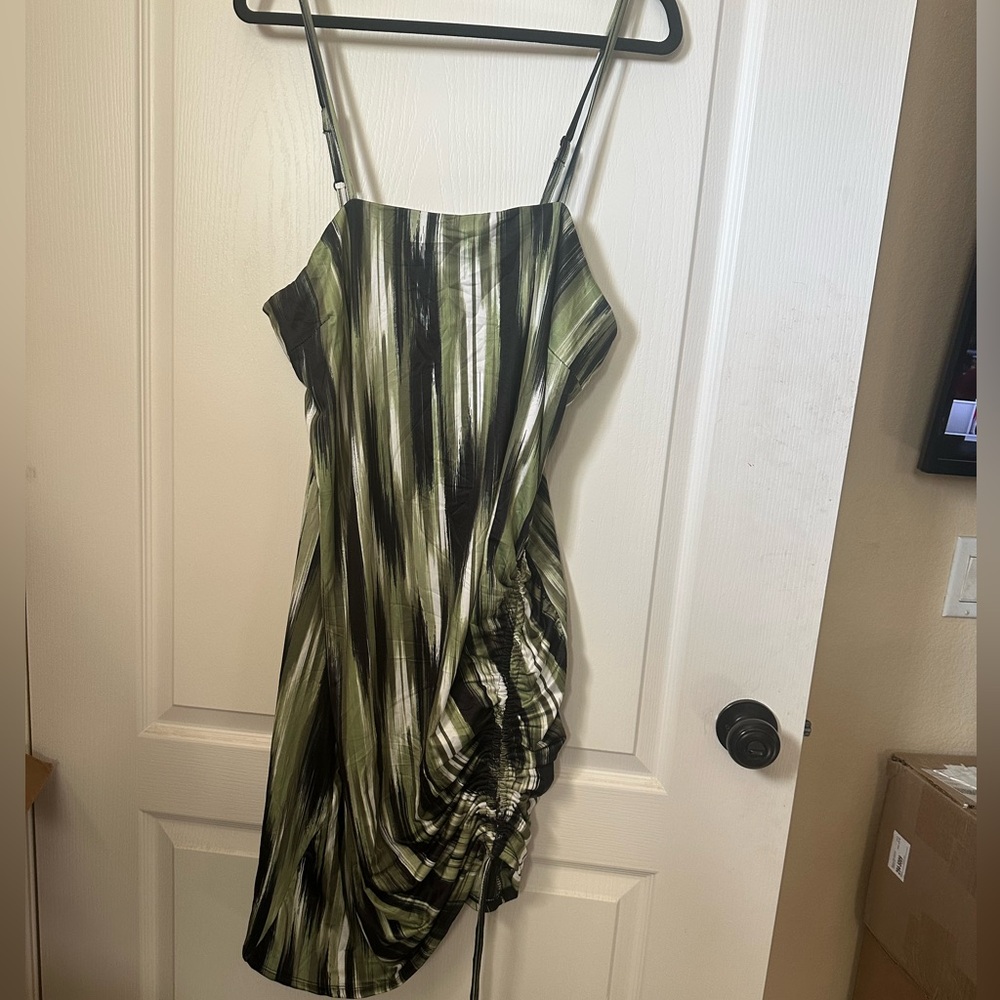 2/$30 Madden NYC Asymmetrical Ruched Bodycon Dress      Size XXL